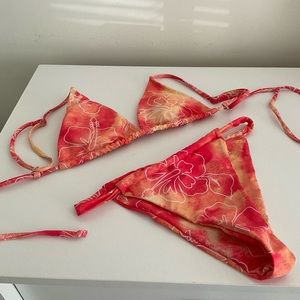 Matching Bikini Set + Sarong